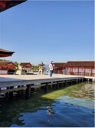 厳島神社（滿潮）