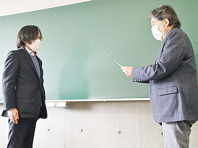 令和4年度 後学期「Good Practice賞」の表彰式