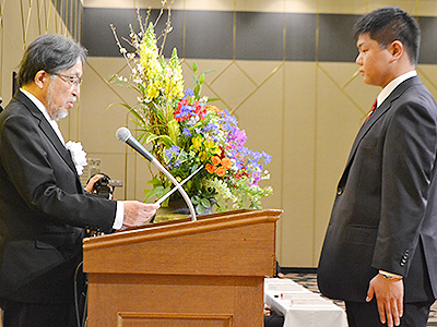 令和4年度学位記授与式　学長賞