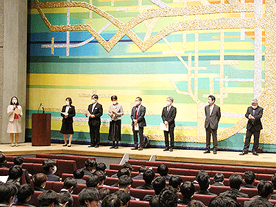 学部対面式（総合政策学部）