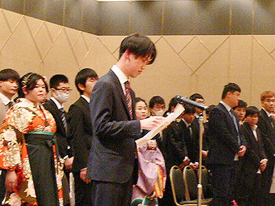 令和5年度四日市大学学位記授与式