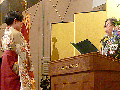 令和5年度四日市大学学位記授与式