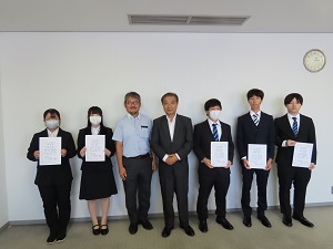 2025年度特待生認定証授与式